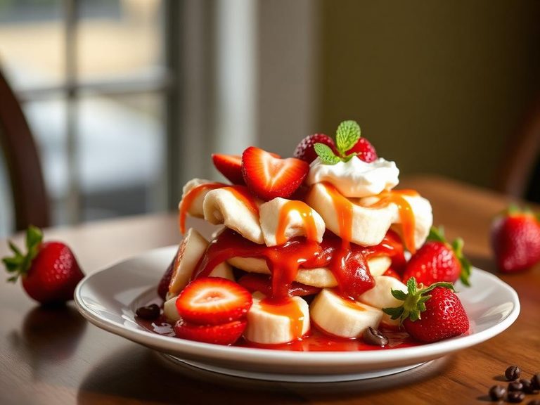 Strawberry Banana Split