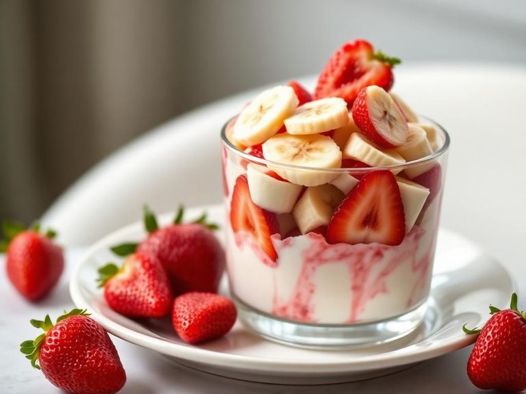 Strawberry Banana Yogurt Parfait
