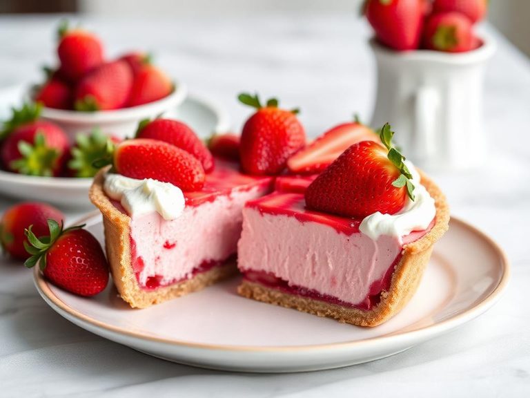 Strawberry Cream Pie