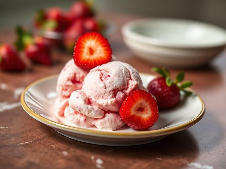 Strawberry Ice Cream
