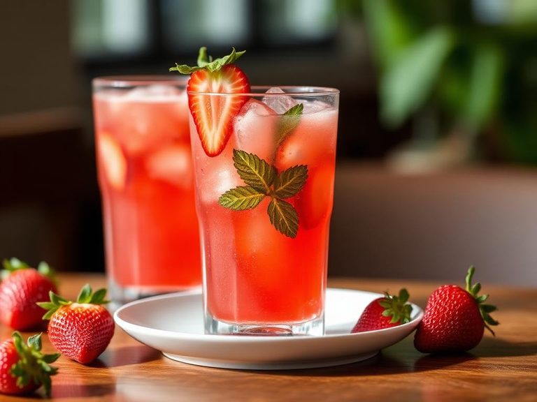 Strawberry Italian Soda