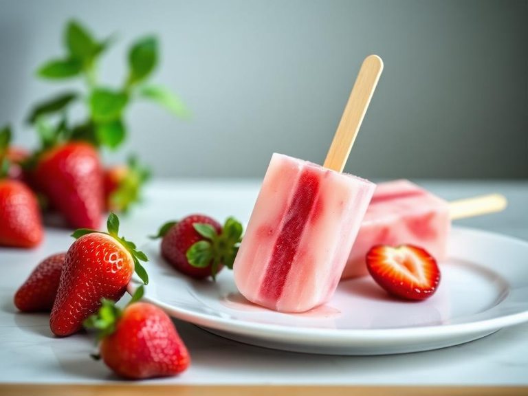 Strawberry Popsicle