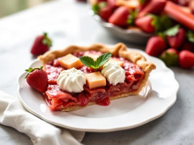 Strawberry Rhubarb Pie