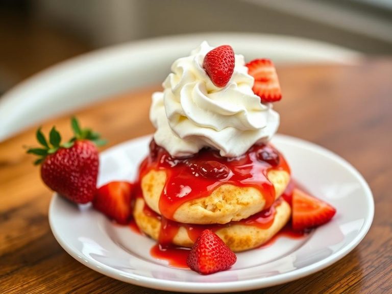 Strawberry Shortcake Sundae