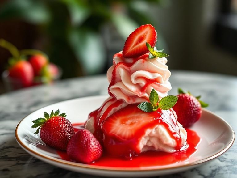 Strawberry Sundae