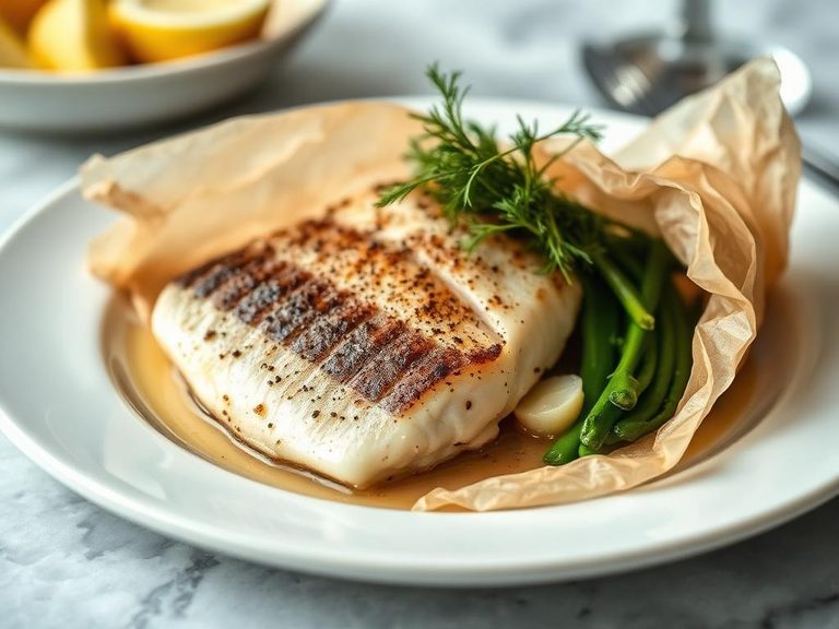 Striped Bass en Papillote