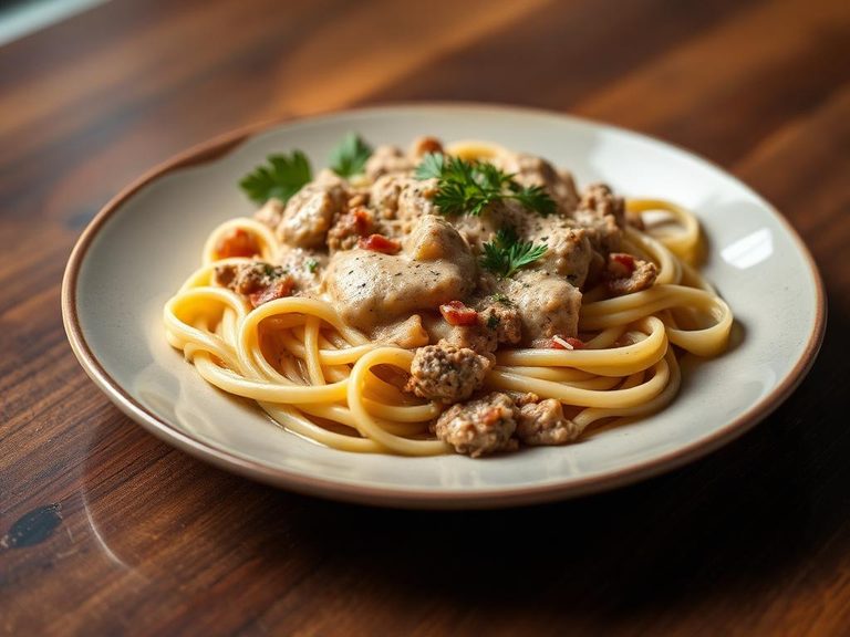 Stroganoff Pasta