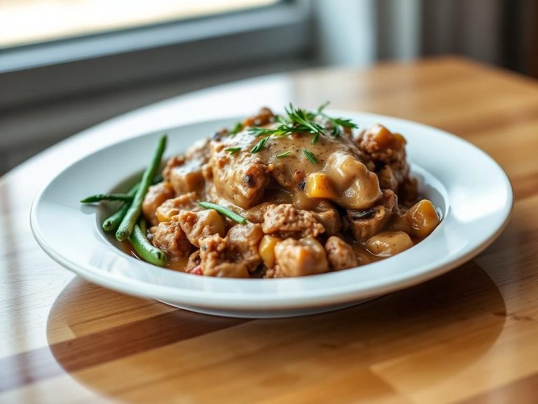 Stroganoff Shepherd's Pie