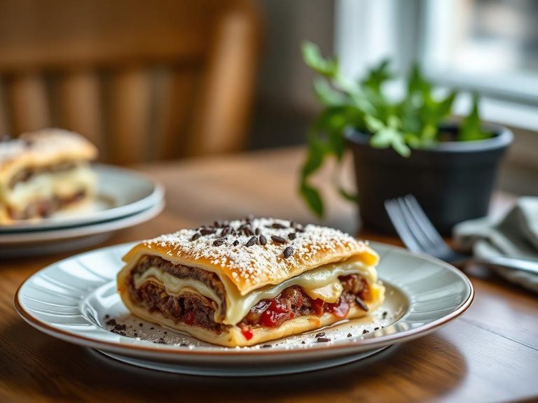 Strudel mit Mohn