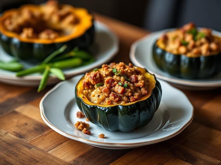 Stuffed Acorn Squash