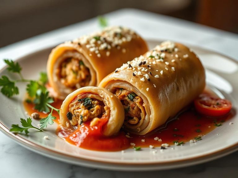 Stuffed Babbage Rolls