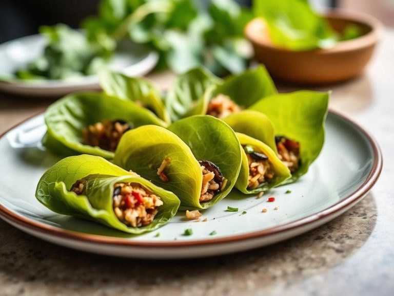 Stuffed Borage Leaves