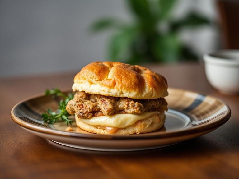 Stuffed Breakfast Biscuit