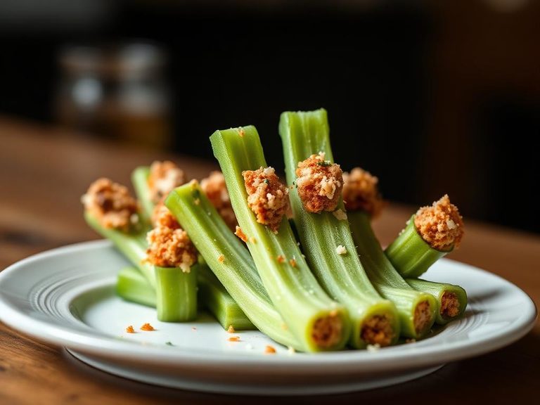 Stuffed celery sticks
