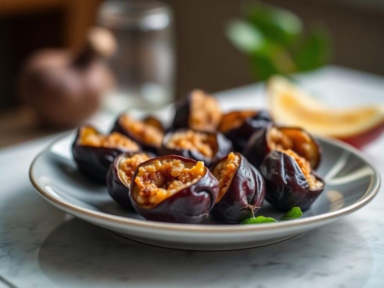 Stuffed dates or figs