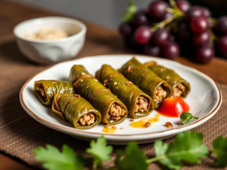 Stuffed Grape Leaves (Dolma)