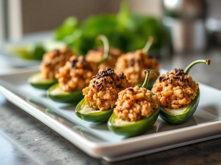 Stuffed Jalapeño Bites