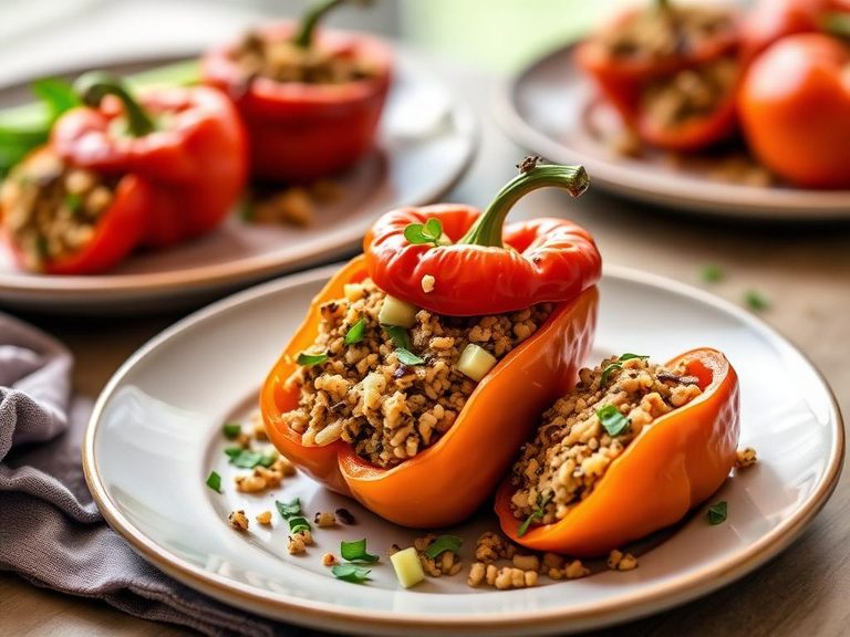 Stuffed Peppers with Quinoa