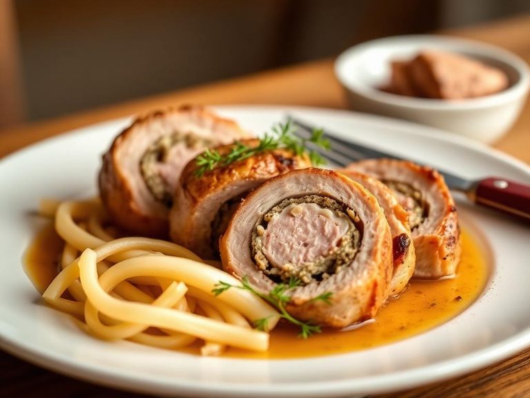 Stuffed Pork Tenderloin