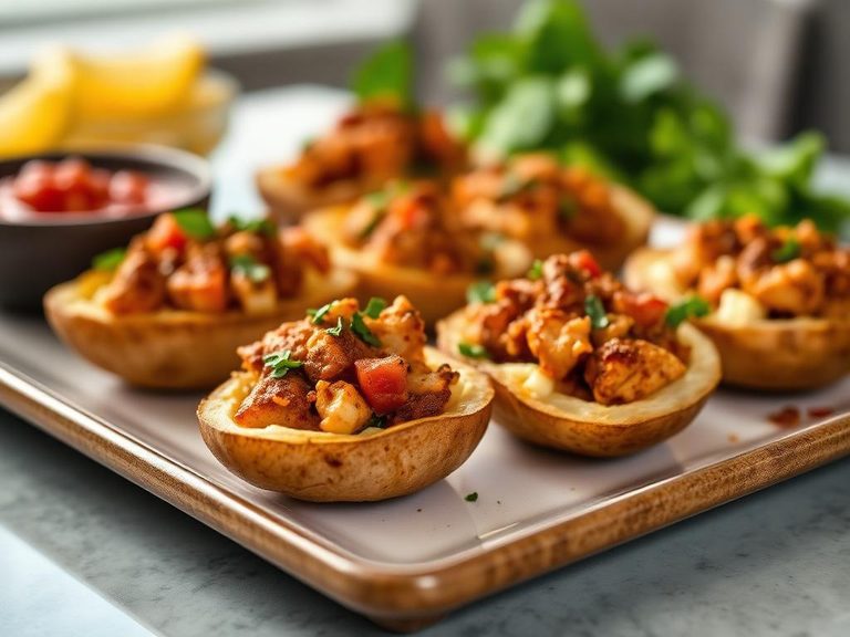 Stuffed Potato Skins