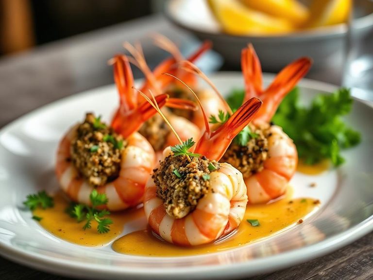 Stuffed Prawns