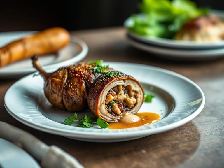 Stuffed Quail Breast