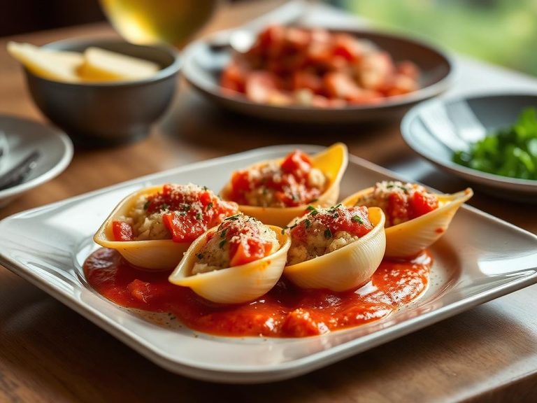 Stuffed Shells al Forno