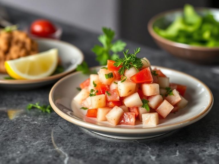 Sturgeon Ceviche