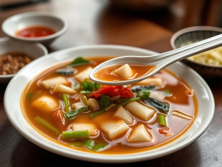 Suan La Tang (Chinese Hot and Sour Soup)