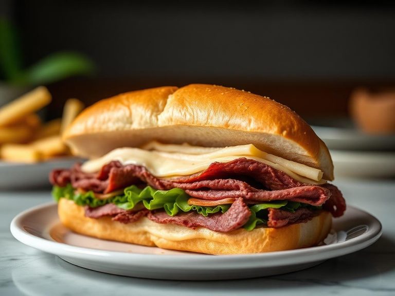 Subway Roast Beef Sandwich