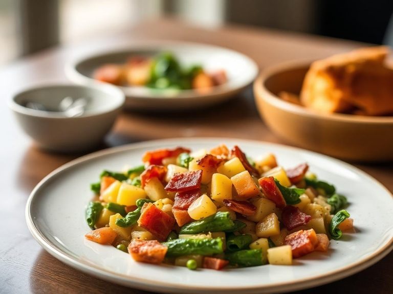 Succotash with Bacon