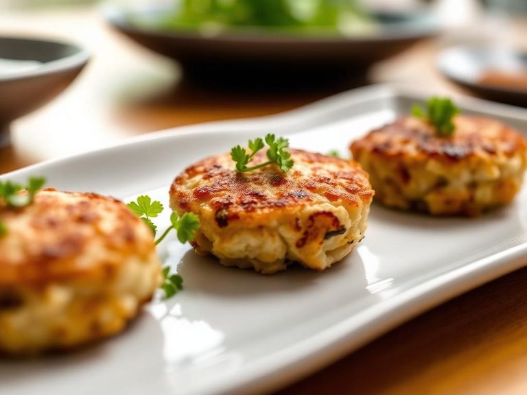 Sucker fish cakes