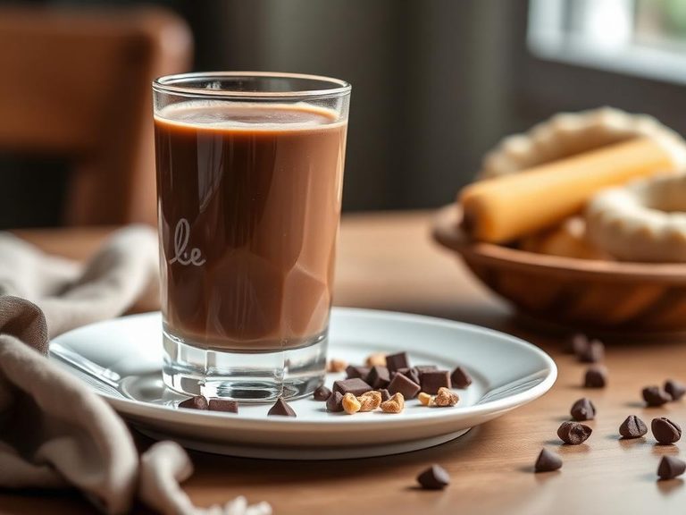 Sugar-free chocolate milk