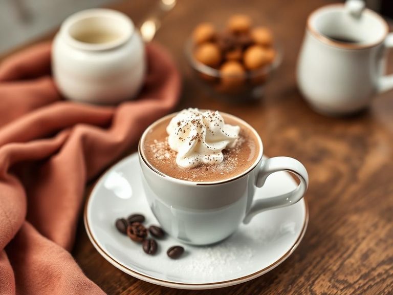Sugar-free hot cocoa topper