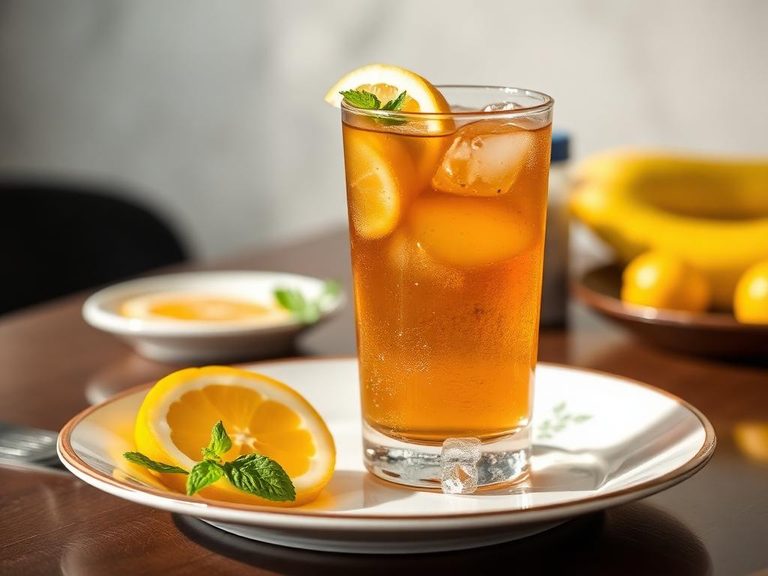 Sugar-free iced tea
