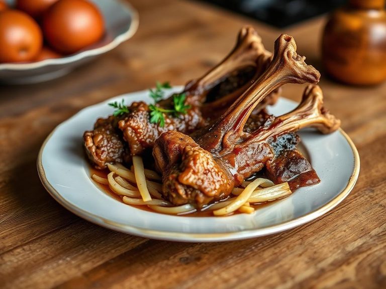 Sulguni with Beef Bones (Georgian: Kharcho)