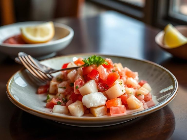Sunfish ceviche