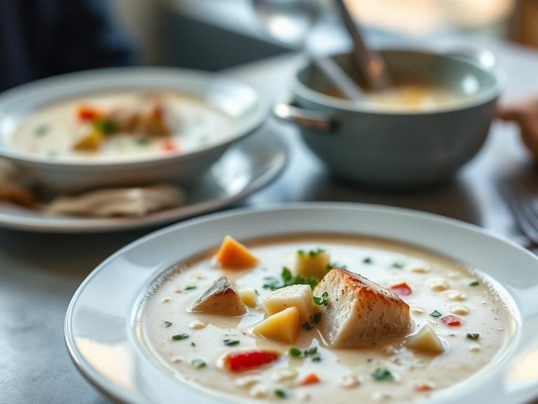 Sunfish chowder
