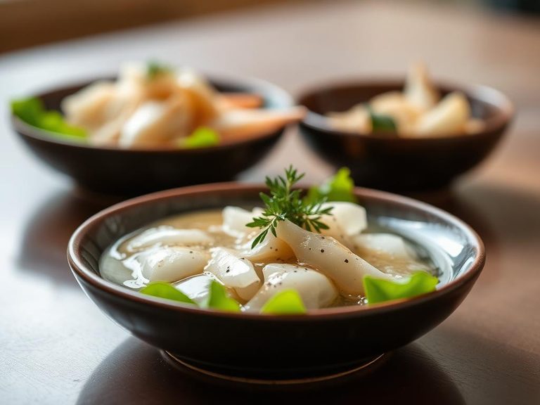 Sunomono (Japanese cucumber salad)