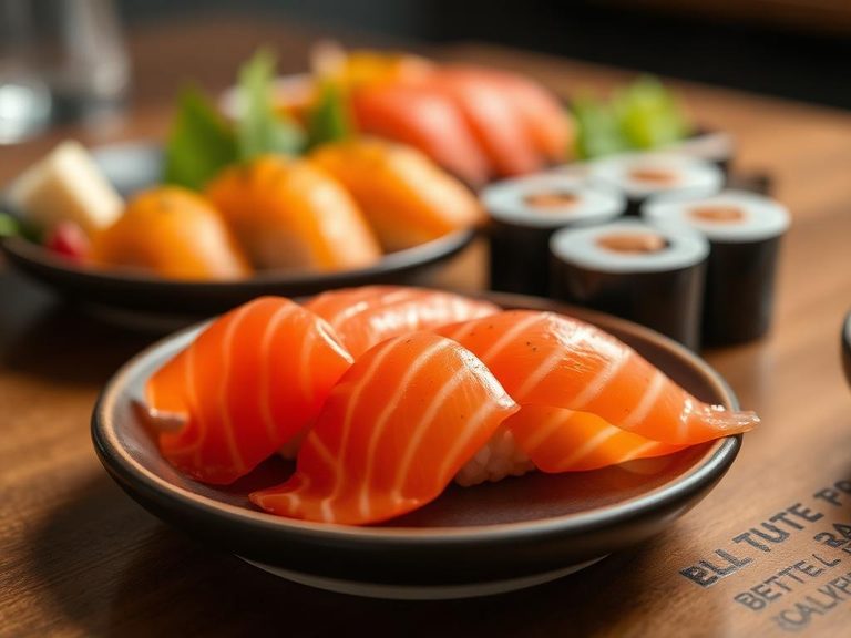 Sushi and Sashimi