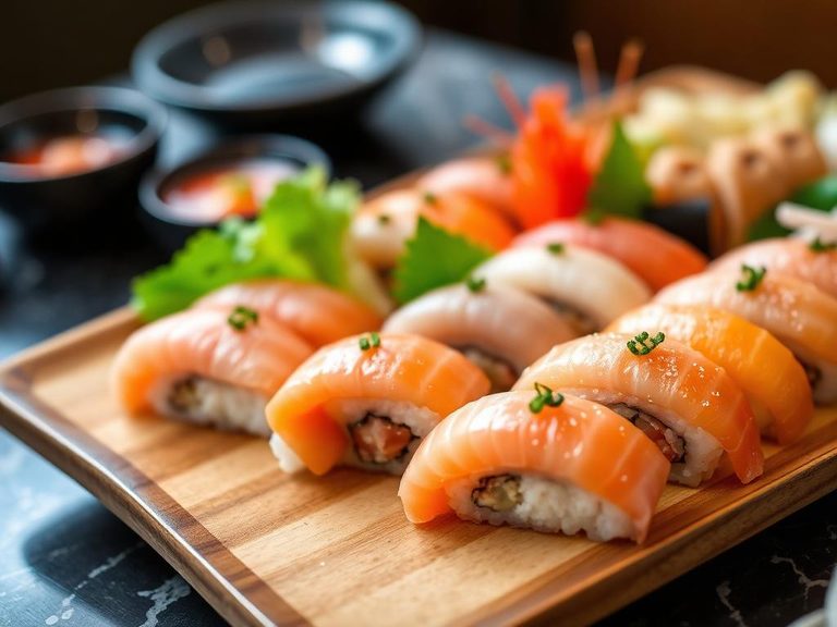 Sushi platter (Sushi moriawase)