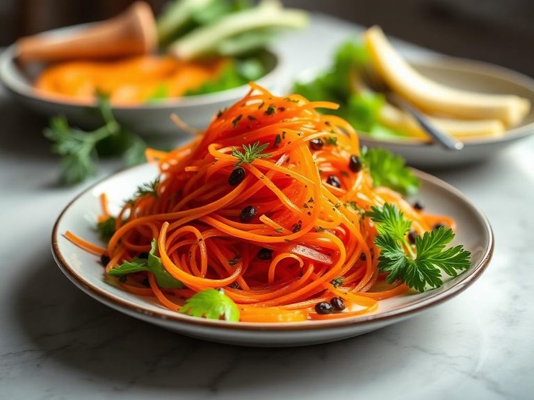 Swedish carrot salad (morotssallad)
