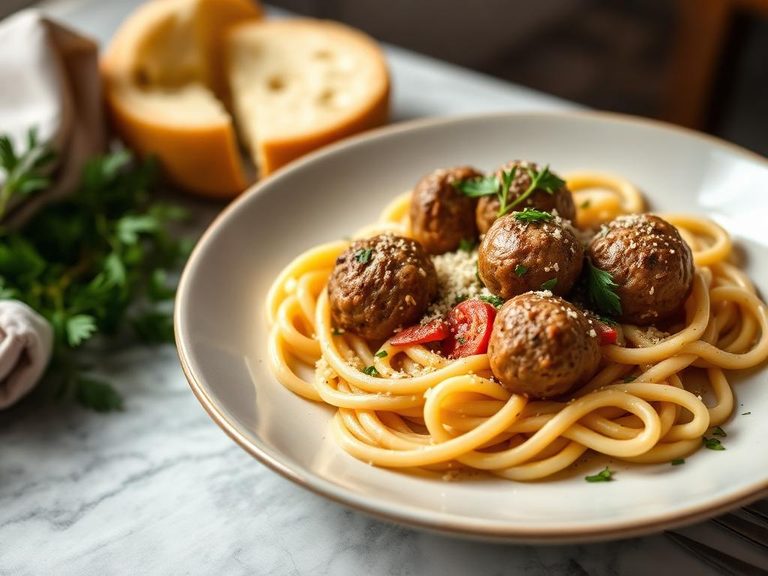 Swedish Meatball Pasta