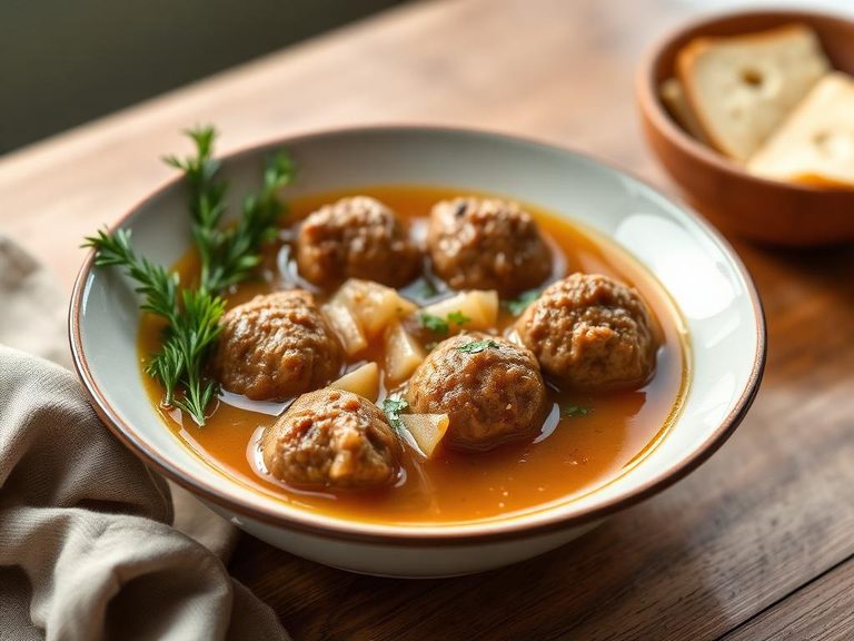 Swedish Meatball Soup