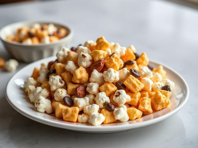 Sweet and Salty Popcorn Trail Mix