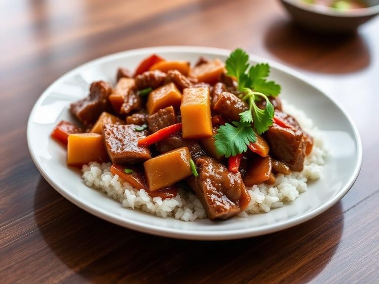 Sweet and Sour Beef
