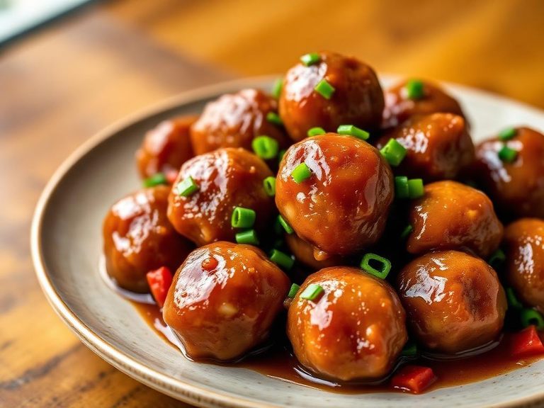 Sweet and Sour Meatballs
