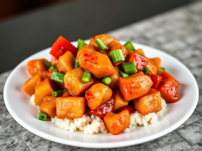 Sweet and Sour Mock Chicken