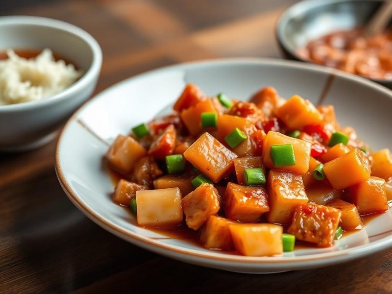 Sweet and Sour Pork (Guo Bao Rou)