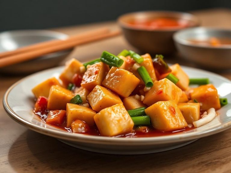 Sweet and Sour Tofu